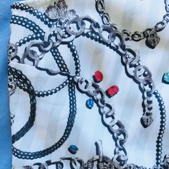 🤑FREE w/ purchase! H&M Conscious Chain Print Tank - Picture 12 of 16